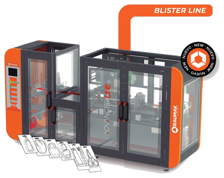 Emblistadora Raumak Blister Line