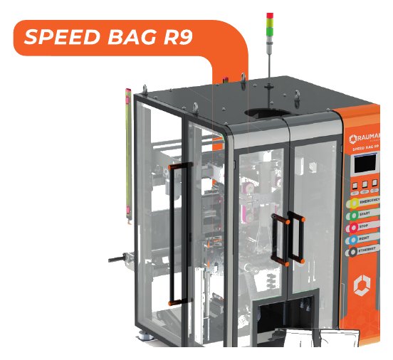 Envasadora vertical Raumak Speed Bag R9