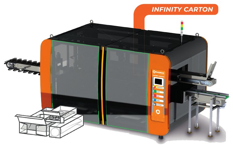 Estuchadora Raumak Infinity Carton
